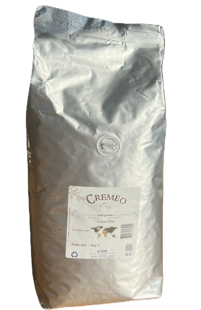 Café en grains Cremeo – blend doux et onctueux
